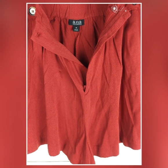 A.n.a chambray paper bag booty shorts size 16 - Picture 3 of 5